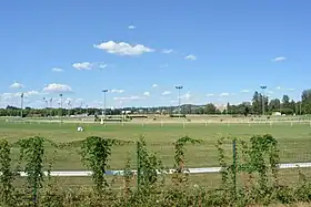 Piste principale de l'hippodrome