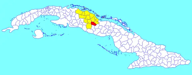 Municipalité de Placetas dans la province de Villa Clara