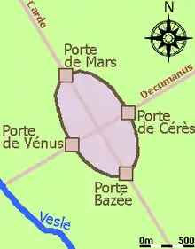 les portes de Reims