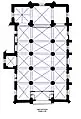 Plan de l'église.