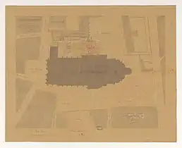 La cathédrale de Bayeux et ses abords, par A. Simil (1881).