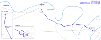 La Défense - Les Mureaux.