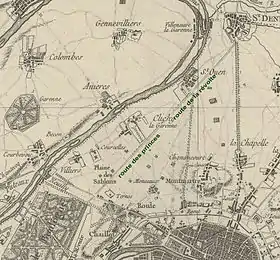 Route de la révolte 1730