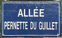 Voir la plaque.