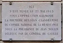 Plaque au no 48.