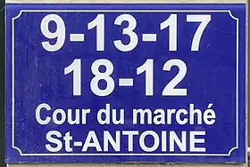 Voir la plaque.