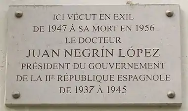 Plaque au no 78 bis.