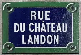 Voir la plaque.