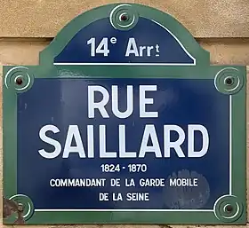 Voir la plaque.