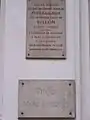 Plaque au no 38.