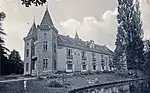 Le château du Plessis-Kaër vers 1930 (carte postale) 1.