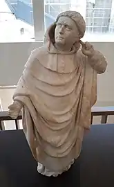 Jean-Baptiste-Louis-Joseph Moreau, Pleurant des tombeaux des ducs de Bourgogne (vers 1823), musée des Beaux-Arts de Dijon.