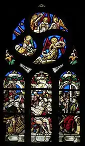 Photographie d'un vitrail