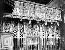 Jubé de la chapelle de Kerfons-en-Kerfaouës à Ploubezre