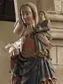 La statue de Notre-Dame de Lambader.