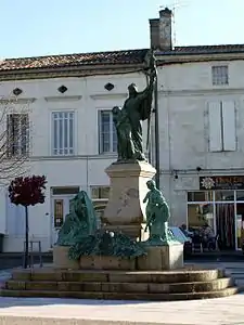 Monument aux morts de 1870 (1909-1918), Podensac.