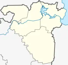 Voir sur la carte topographique du raïon de Podporojie