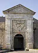 La porte de la citadelle.
