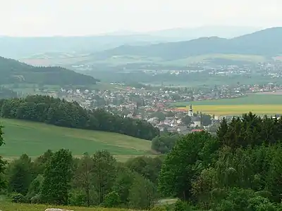 Panorama de Nový Malín.