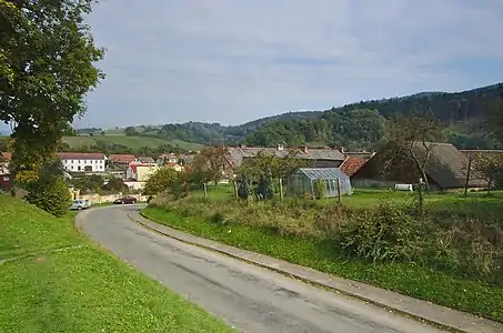 Vue du village.