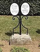 Tombe de Raymond Poincaré, président de la République française et de son épouse.