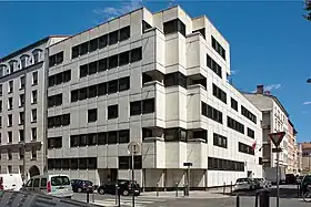 Vue de la mission diplomatique