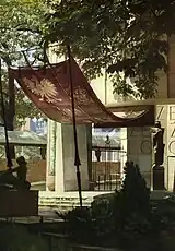 Pavillon polonais lors de l'Exposition universelle de 1937.