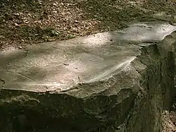 Polissoir néolithique.