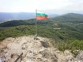 Vue depuis la cime de Polovrak.