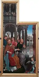 Les apôtres(volet mobile)