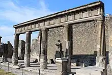 Temple d'Apollon à Pompéi