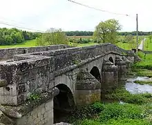 le pont Romain d'Autigny-La-Tour.