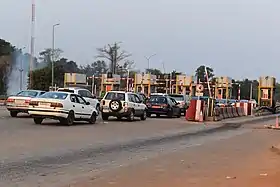 Pont péage d'Ahozon de Ouidah au Bénin