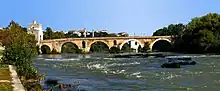 Pont Milvius à Rome.