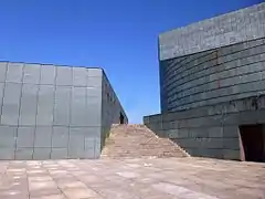 Escaliers faisant partie du palais.
