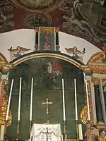 Chapelle Sainte-Théphine : vue intérieure.