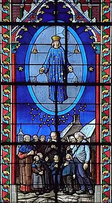 Les différentes scènes de l'apparition