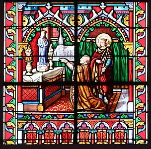 Casimir Wicart offre le projet de basilique à Notre-Dame.