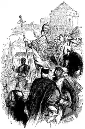 Urbain II prêche la croisade à Clermont.