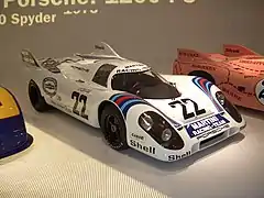 La 917 5.0 KH Coupe Magnesium victorieuse au Mans en 1971.