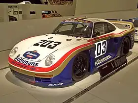 Porsche 961 des 24 Heures du mans 1987