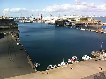 Bassins à flot du port de Saint-Nazaire