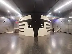 Vue générale de la mezzanine