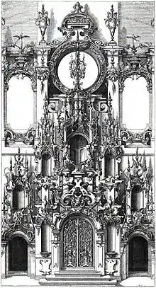 Portail composite (pl. 196-197).