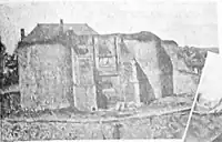 Photo du XIXe siècle (côté extérieur de la citadelle)