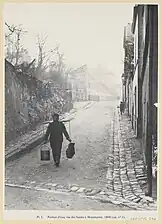 Porteur d'eau en 1898.