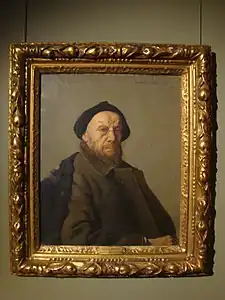 Jean-Pierre Laurens, Portrait de Jean-Paul Laurens (1919), Fécamp, musée des Pêcheries.