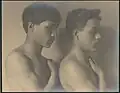 Portrait de garçons Japonais-hawaïens et Portugais-hawaïens, extrait de Caroline Haskins Gurrey Portraits of Hawaiians, 1909.