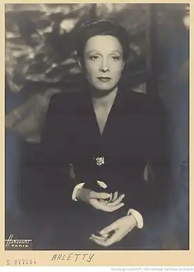 Arletty, interprète de Garance