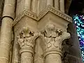 Chapiteaux du 1er ordre au droit du chevet.